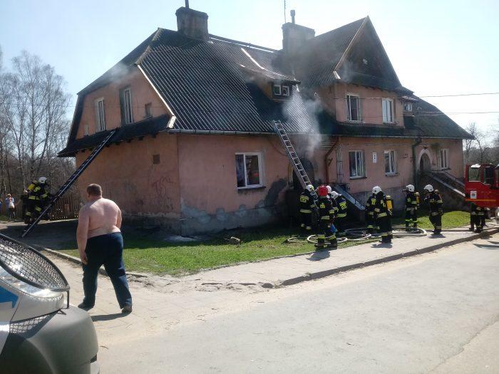 Pilne! Pożar w mieszkaniu! Czy są poszkodowani?