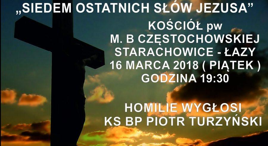 Rozważania Pasyjne z homilią biskupa
