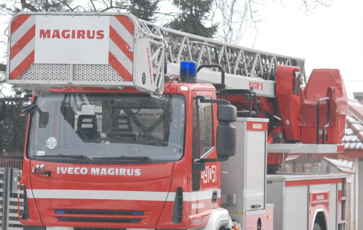 STRAŻ NA SYGNAŁACH: niebezpieczny żywioł w miejscowości Jabłonna