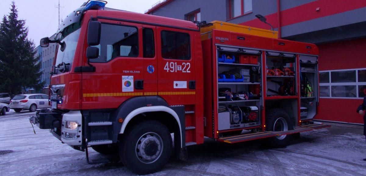 Z OSTATNIEJ CHWILI: akcja strażaków na terenie gminy Pawłów