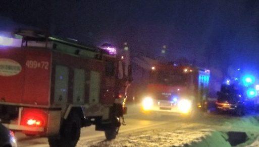 Od płonącej sadzy zapalił się dach