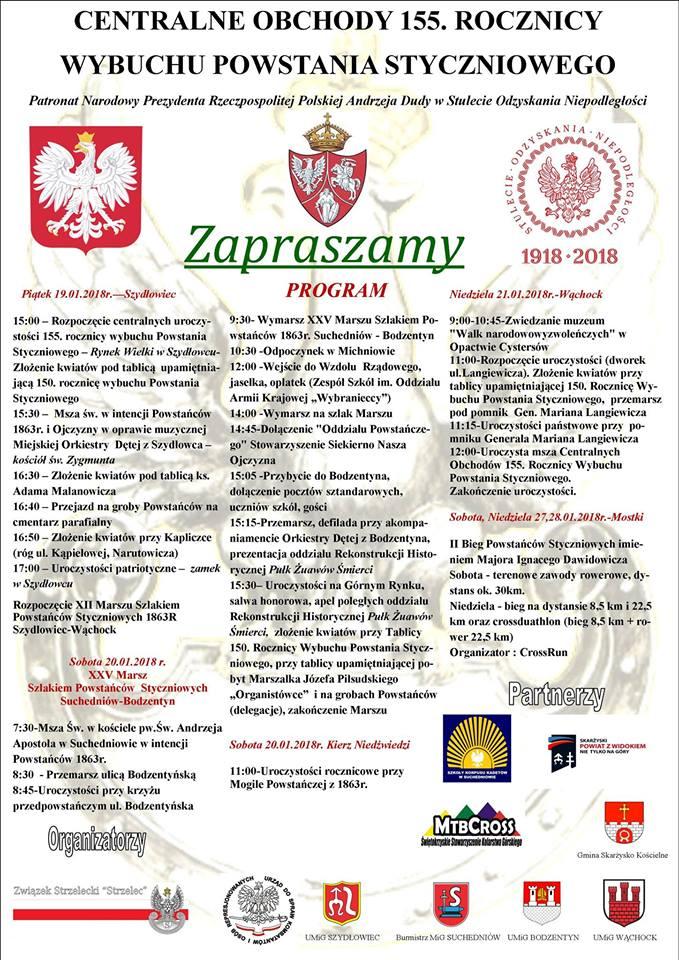 Zobacz gdzie i jak uczcimy 155. rocznicę wybuchu Powstania Styczniowego!