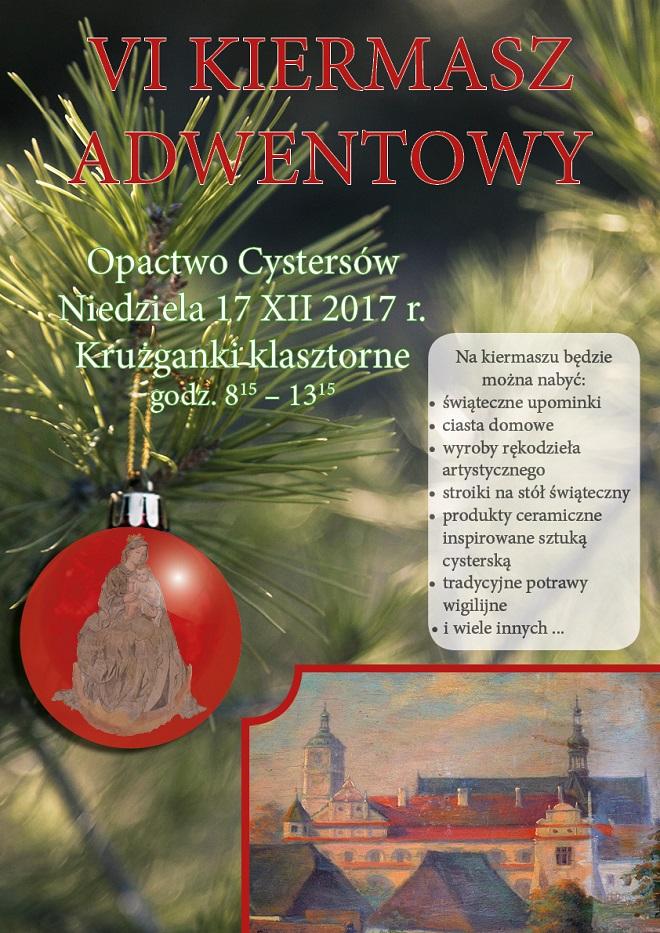 W niedzielę w Wąchocku odbędzie się Kiermasz Adwentowy