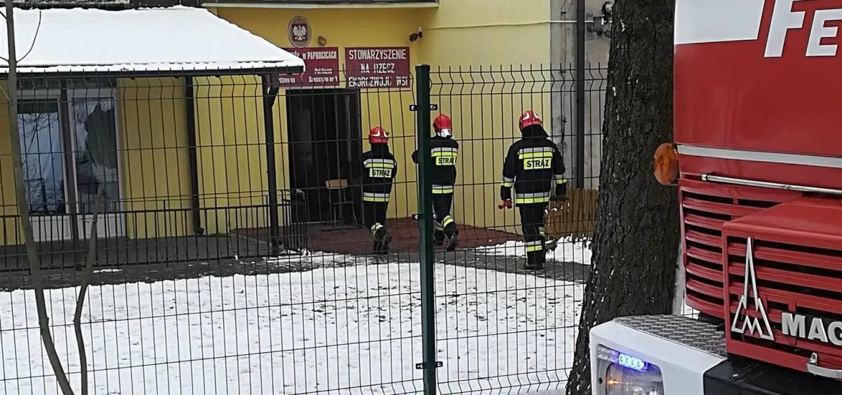 Potężna eksplozja nagromadzonych gazów