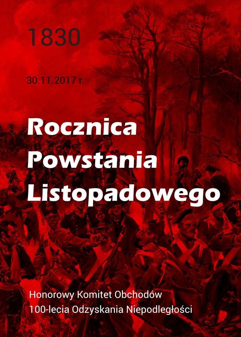 Przy Pomniku Niepodległości odbędą się rocznicowe obchody wybuchu Powstania Listopadowego