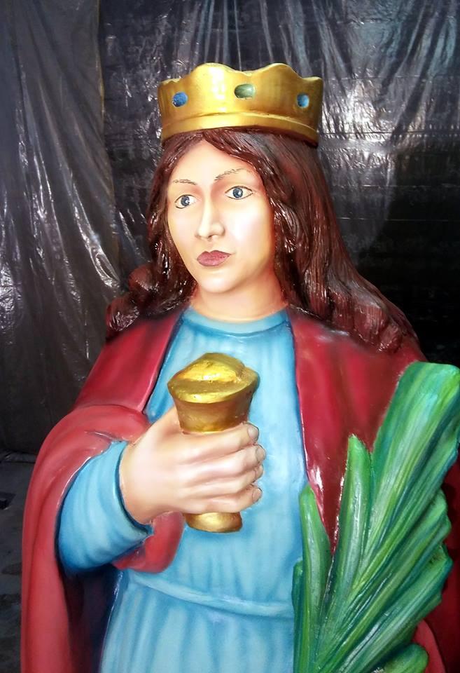 4 grudnia ze Św. Barbarą przy odnowionej kapliczce!