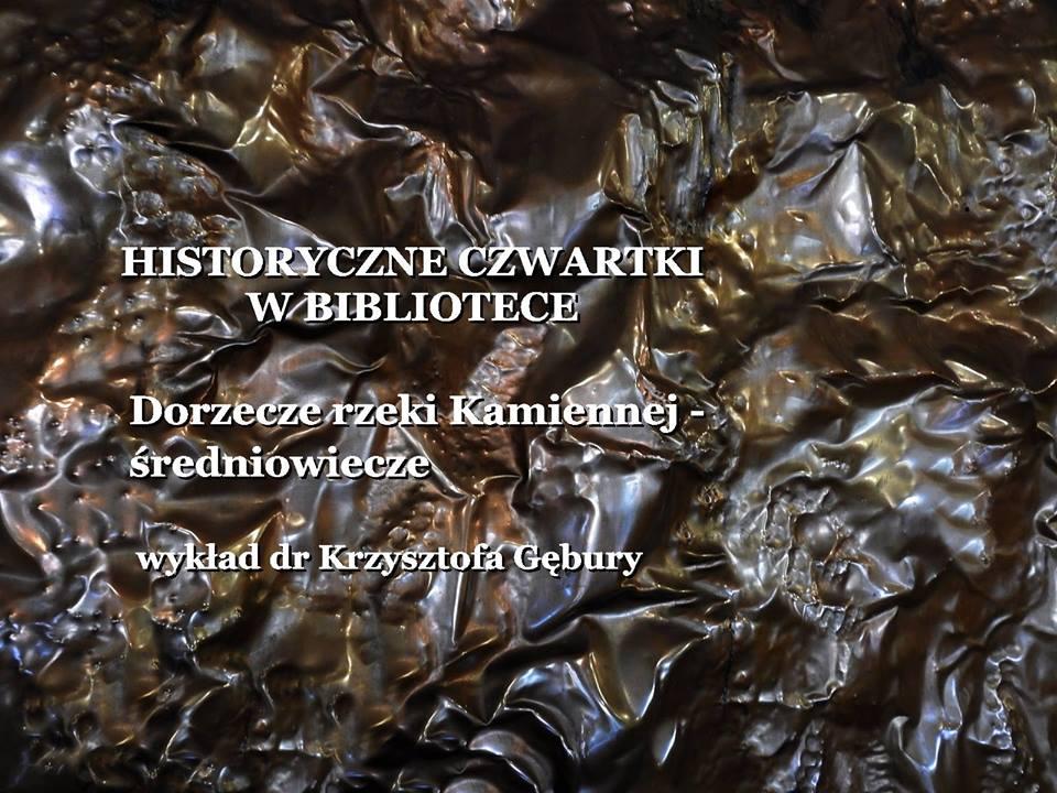 Historyczne czwartki w bibliotece