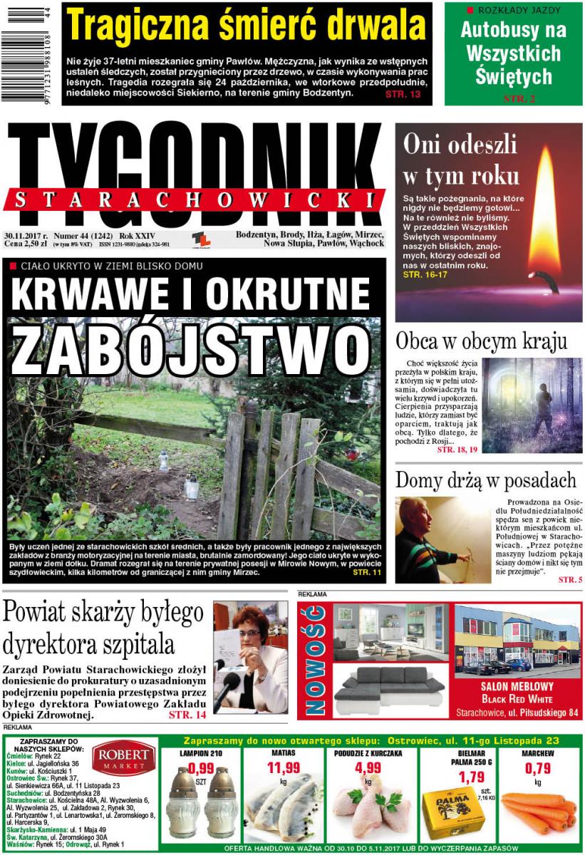 Najnowszy numer 44 Tygodnika Starachowickiego już w kioskach