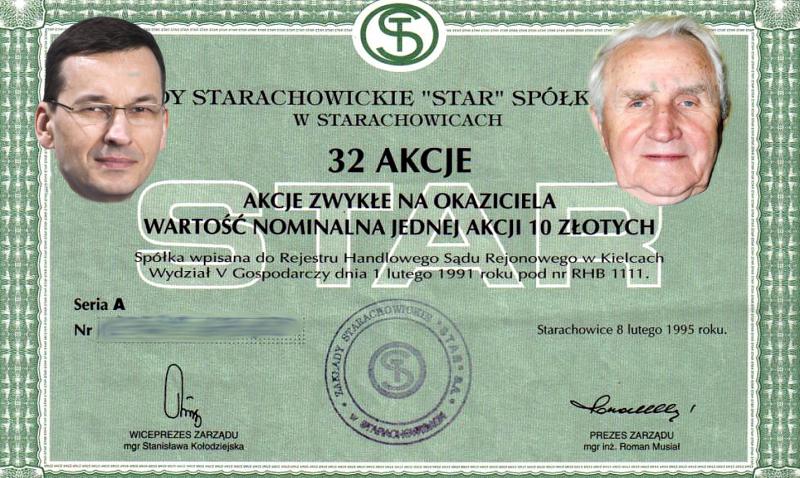 Wicepremier w sprawie akcji STARA