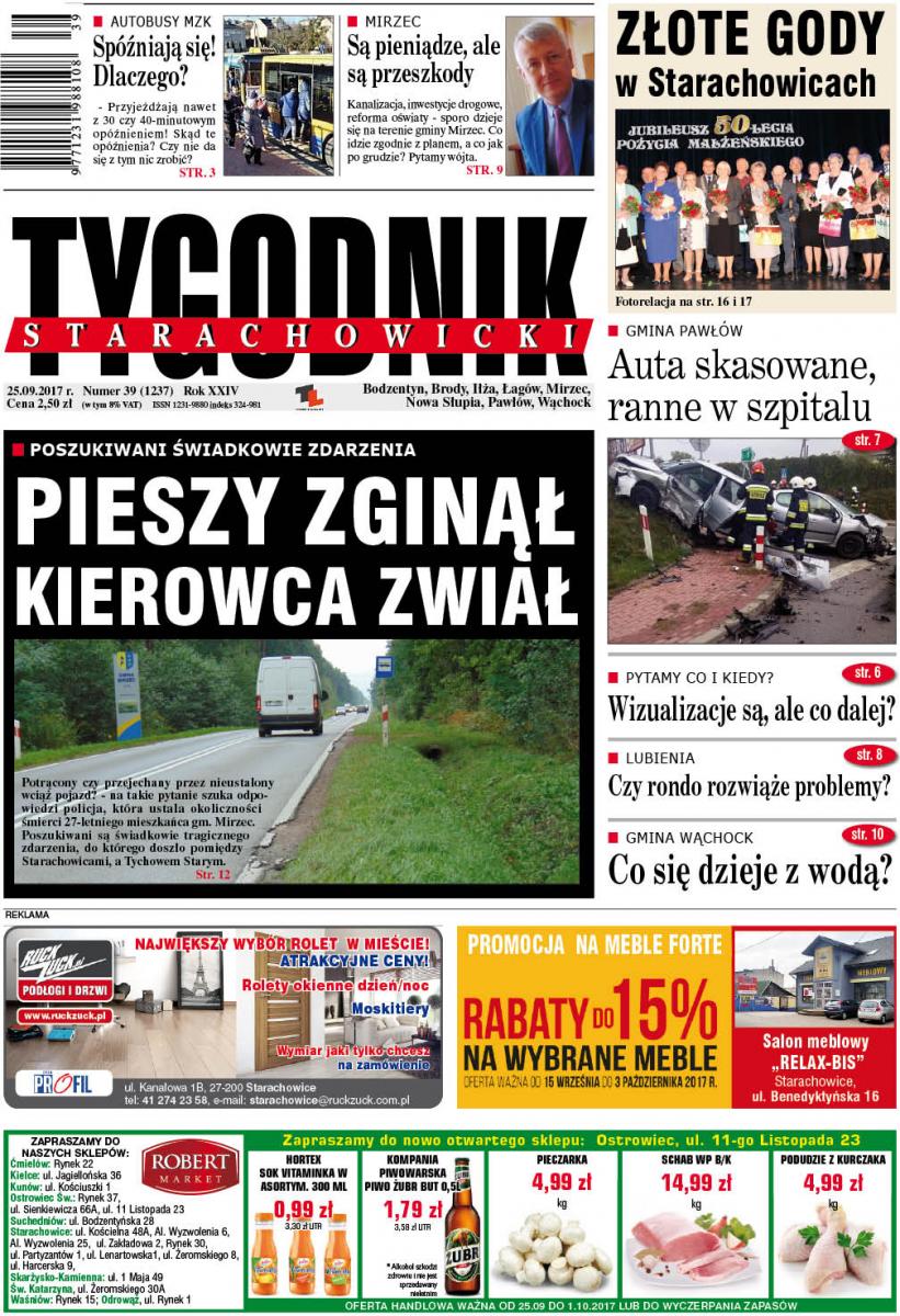 Najnowszy numer Tygodnika Starachowickiego już w kioskach