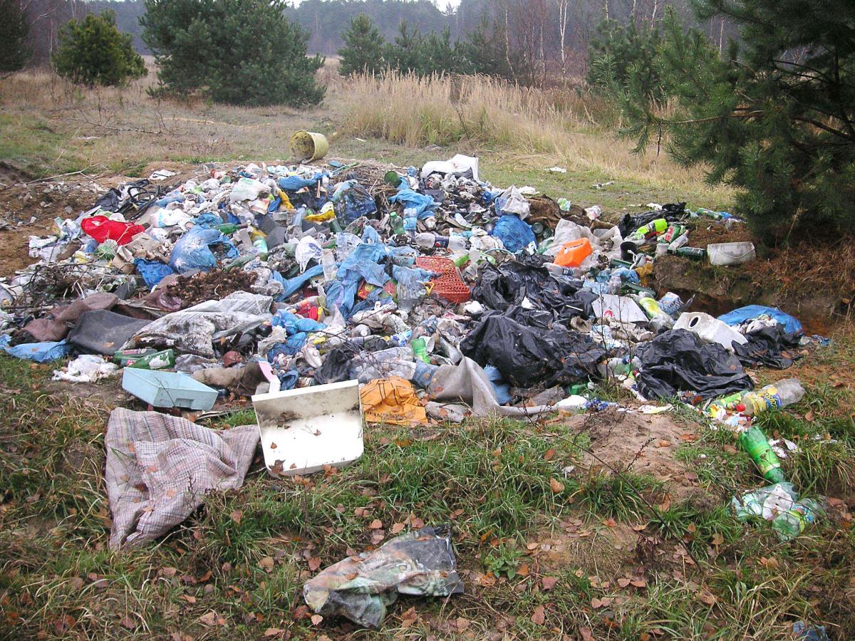 Las to nie śmietnik!
