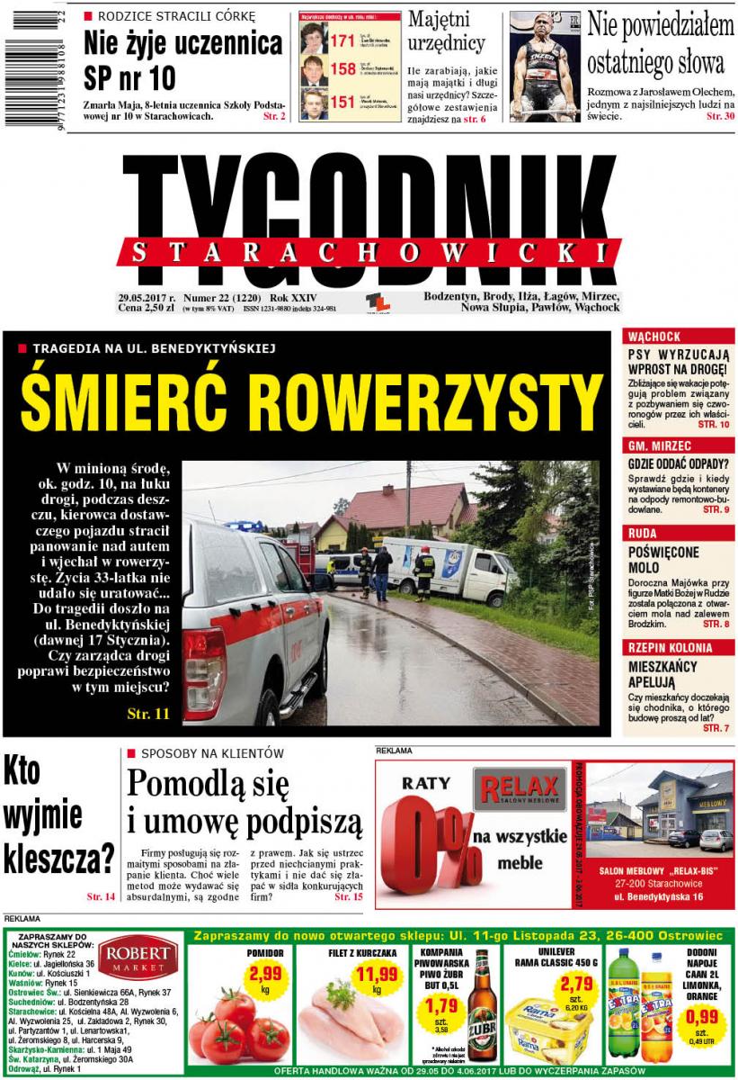 To okładka dzisiejszego wydania. Warto przeczytać wszystkie 32 strony!