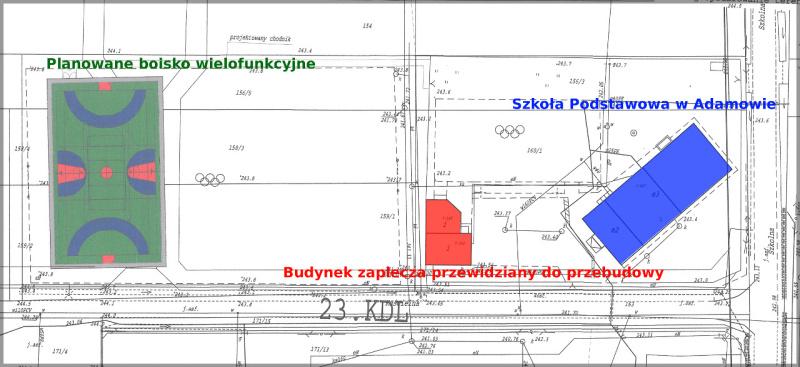Pomoce naukowe, boisko i kajaki