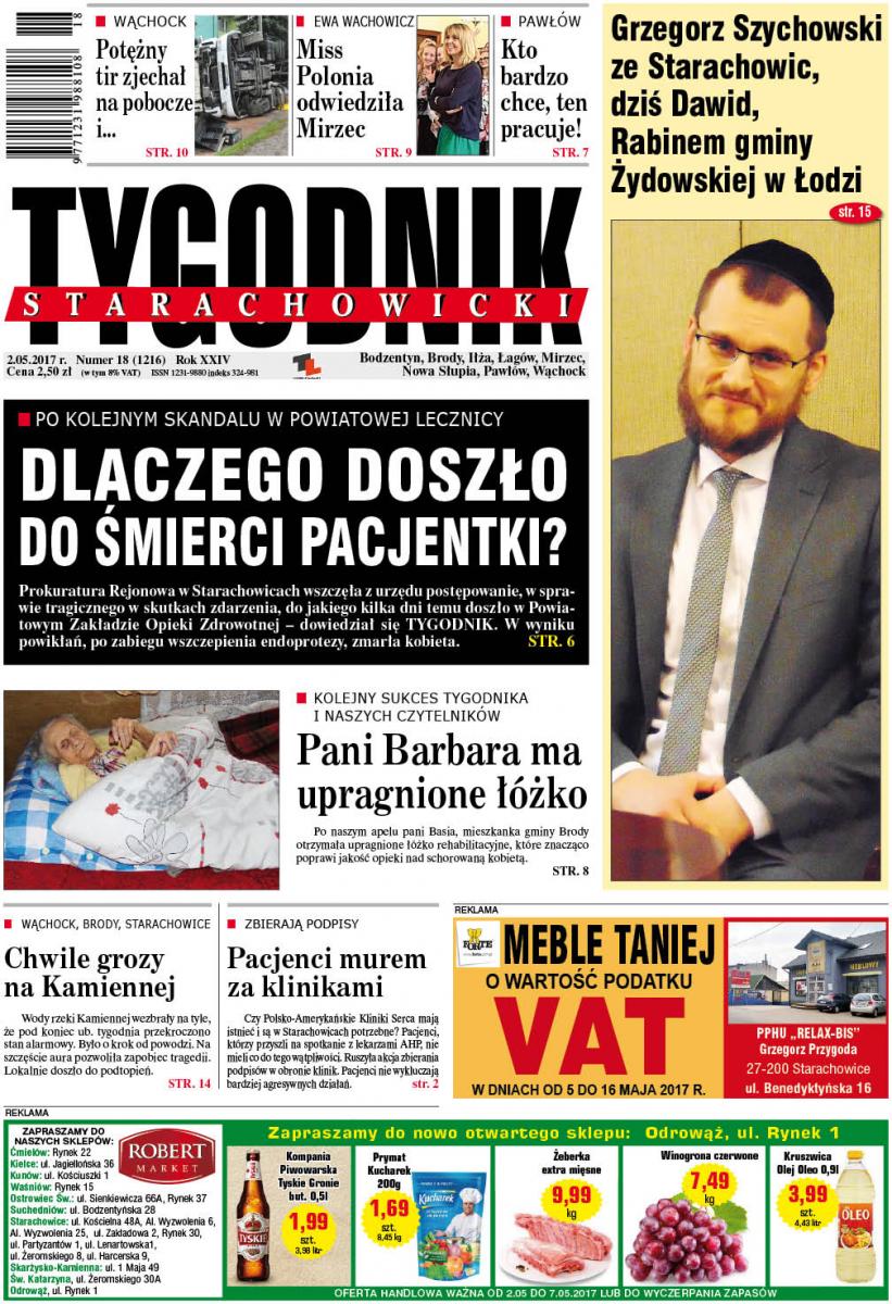 NAJNOWSZY NUMER TYGODNIKA STARACHOWICKIEGO