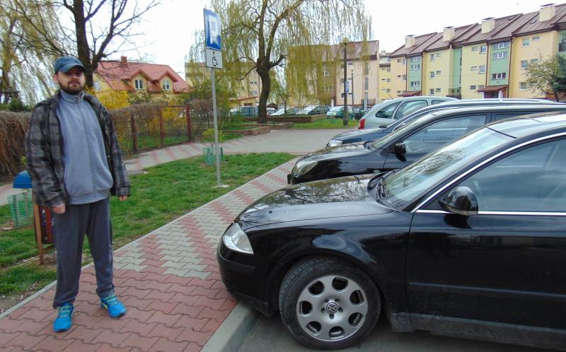 Teren prywatny i karty parkingowe