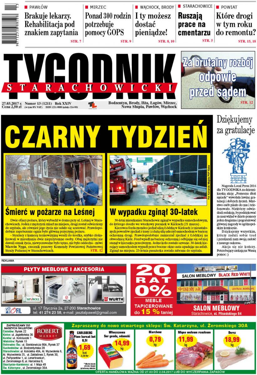 NAJNOWSZY NUMER TYGODNIKA STARACHOWICKIEGO