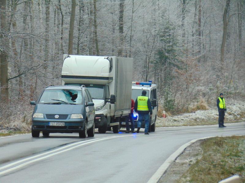 Nieszczęście na drodze