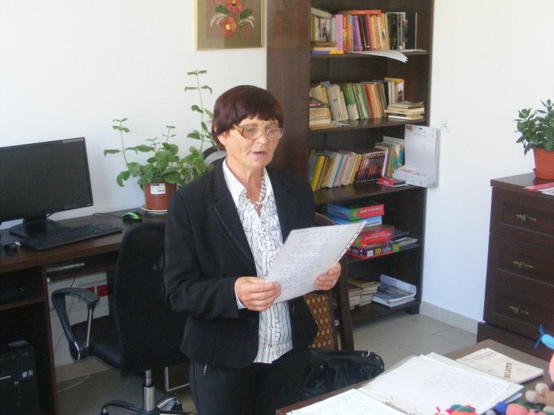 Poetka w Domu Seniora