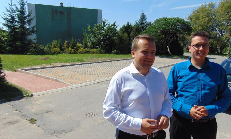 Bezpieczny postój przy E. Plater