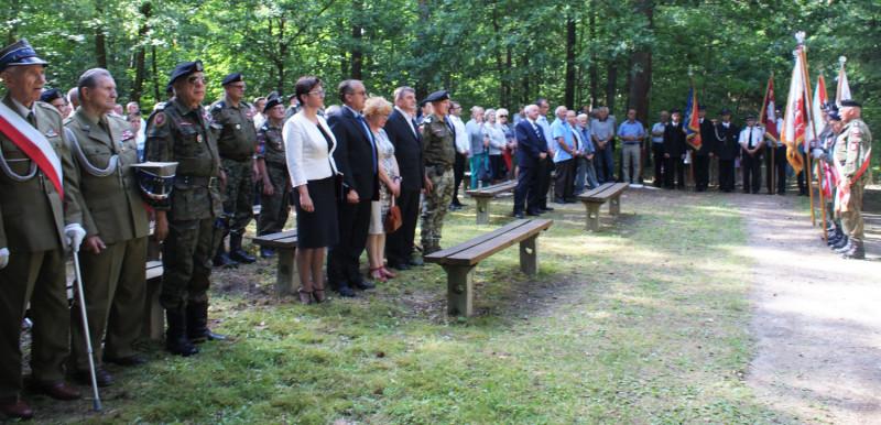 73. rocznica zbrodni wojennej w Borze Kunowskim