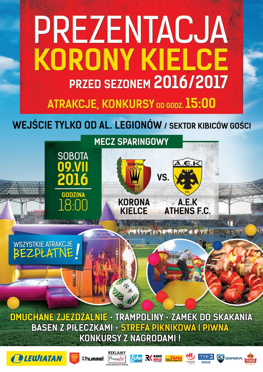 Prezentacja Korony Kielce już w sobotę