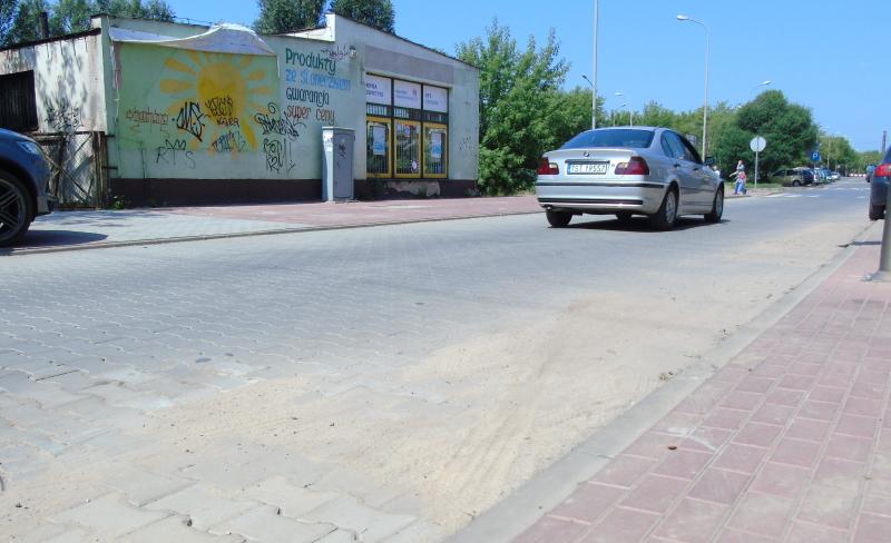Piaskownice na ulicach