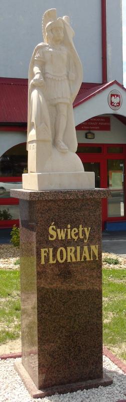 Św. Florian strzeże strażaków