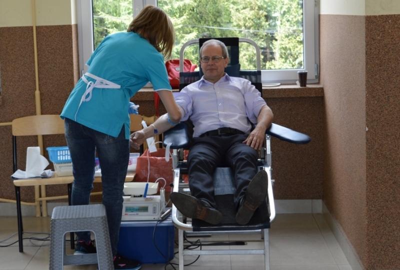 Oddano prawie 15 litrów krwi. Dziękujemy.