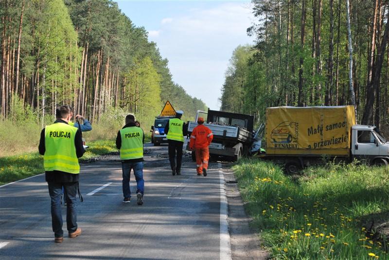 Śmiertelny wypadek w tychowskim lesie