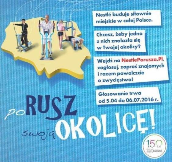 Głosujmy na kolejną siłownię w Starachowicach
