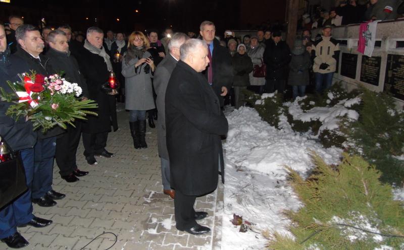 Jarosław Kaczyński w Starachowicach