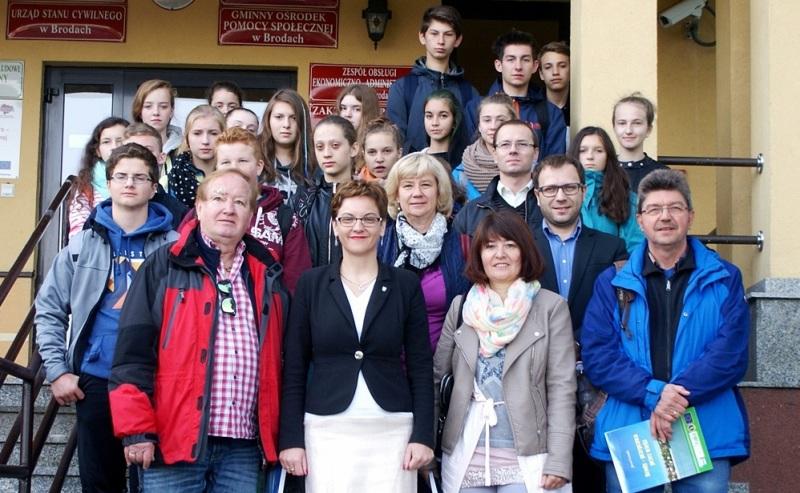Młodzież niemiecka w Gminie Brody