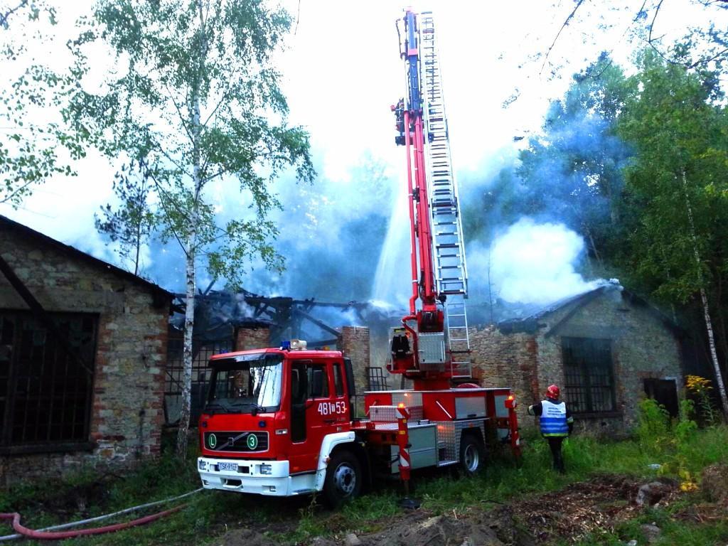 Pożar na Bugaju