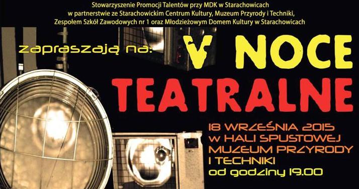 V Noce Teatralne już w piątek