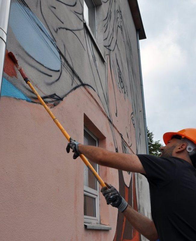 Moda na murale