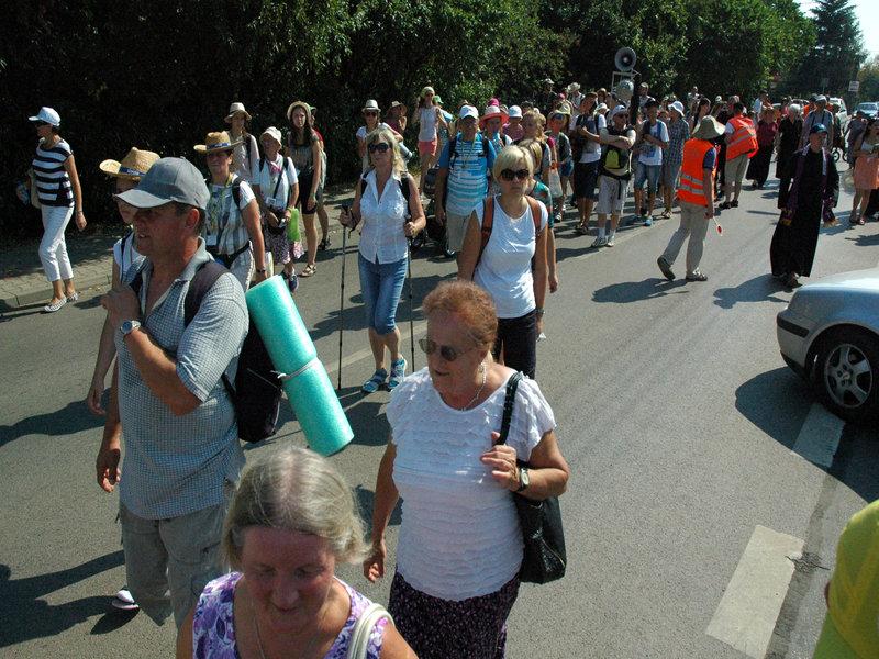 Upalna pielgrzymka wyruszyła w czwartek [zdjęcia]