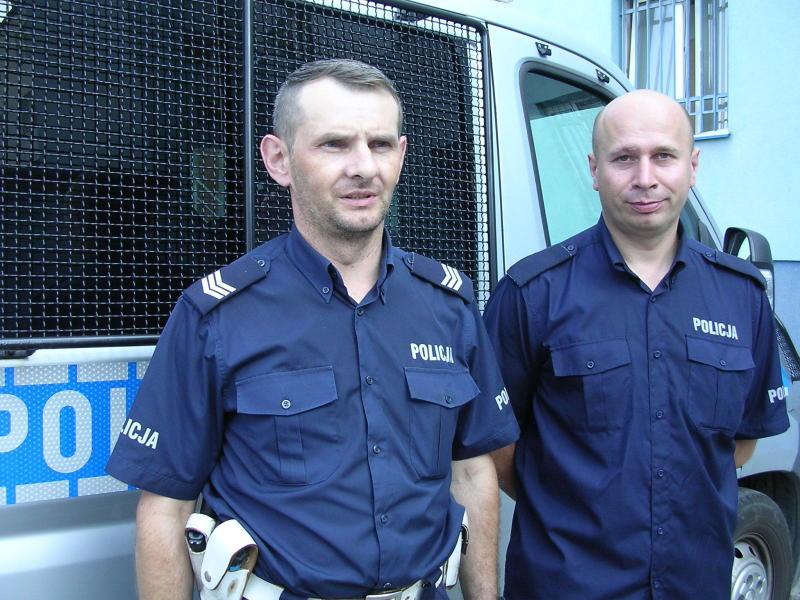 Udana akcja policjantów
