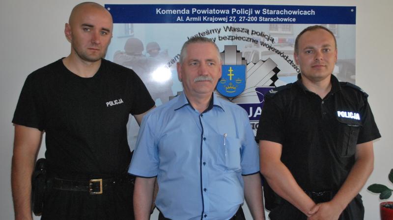 Policyjny tercet na wagę złota