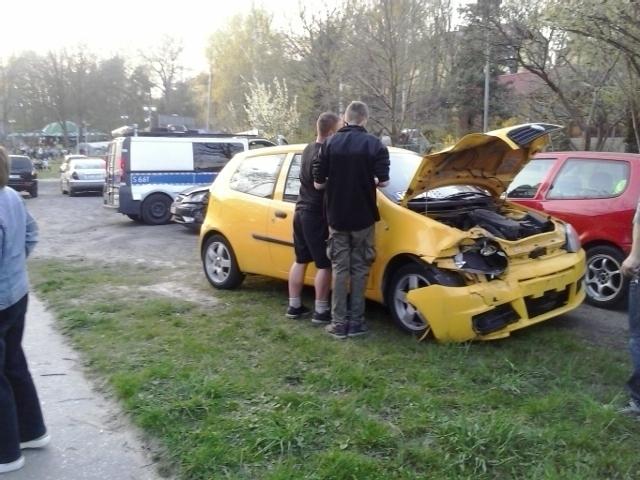 Kolizja pod Skałkami