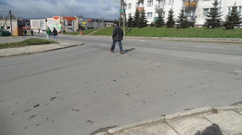Bez przejścia na Górnej