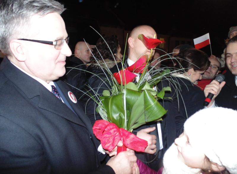 Prezydent Komorowski w Starachowicach