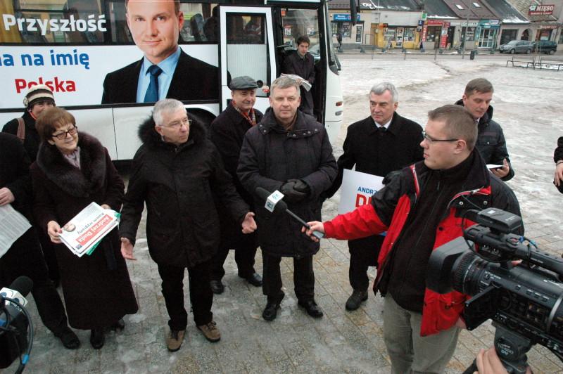Duda - bus w Starachowicach