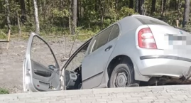 Wypadek w Starachowicach. Pijany kierowca stracił pa…