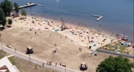 Tłumy nad Lubianką! Parkingi pękały w szwach, a plaż&hellip;