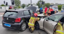 Wypadek przy wyjeździe ze Starachowic, są utrudnieni&hellip;
