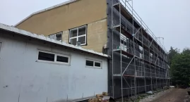 Nowoczesne II LO. Trwa remont szkoły i hali sportowej