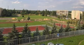 Przekopane boisko przy SP nr 11 w Starachowicach. Co&hellip;