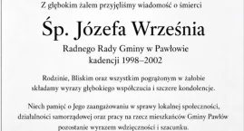 Gmina Pawłów żegna byłego radnego