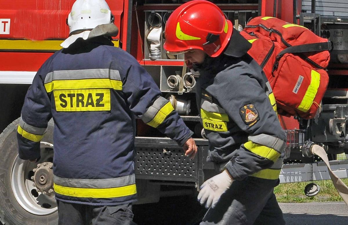Strażacy zaalarmowani w sprawie mężczyzny zamkniętego w domu