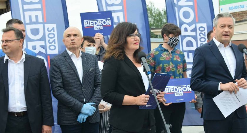 Robert Biedroń na Ziemi Koneckiej